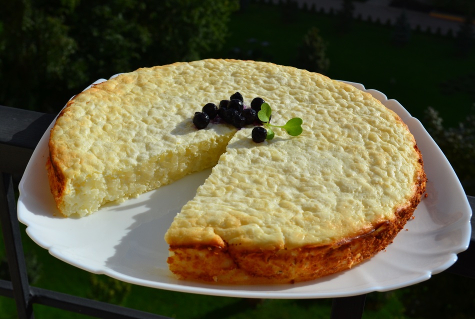 Casserole du riz curriculaire.