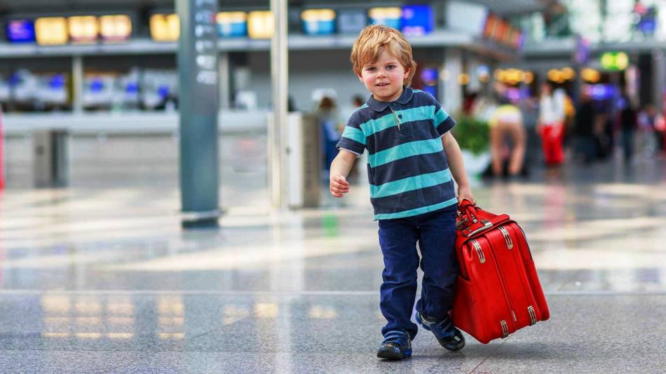 When leaving abroad, the child needs to issue a passport