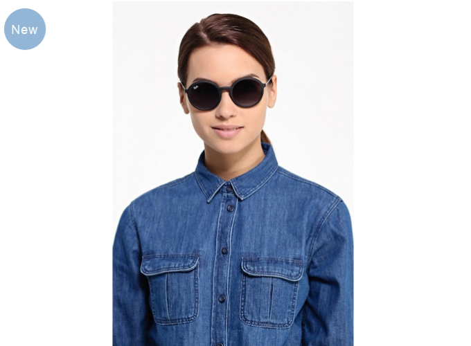 Women's sunglasses are round and oval on lamoda
