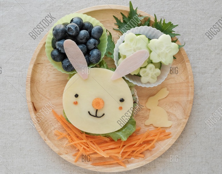 Such figures can decorate any salad per year of rabbit