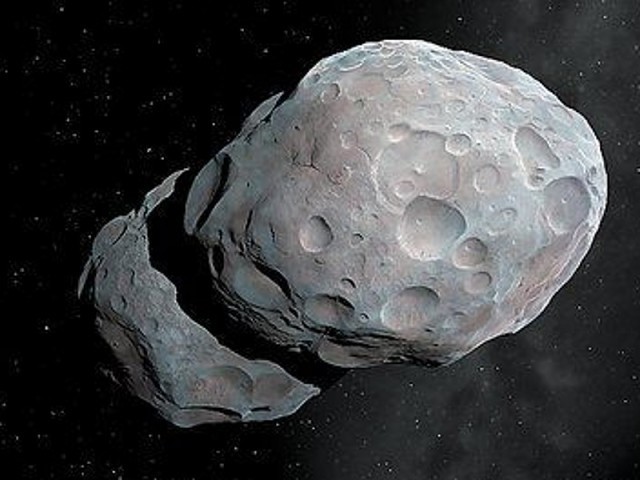 Астероид с непропорциональной формой