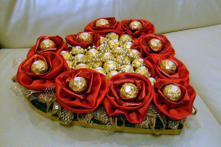 Bouquet con dulces