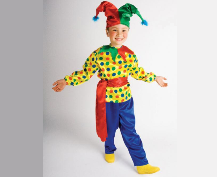 Carnival costume parsley for a boy with your own hands