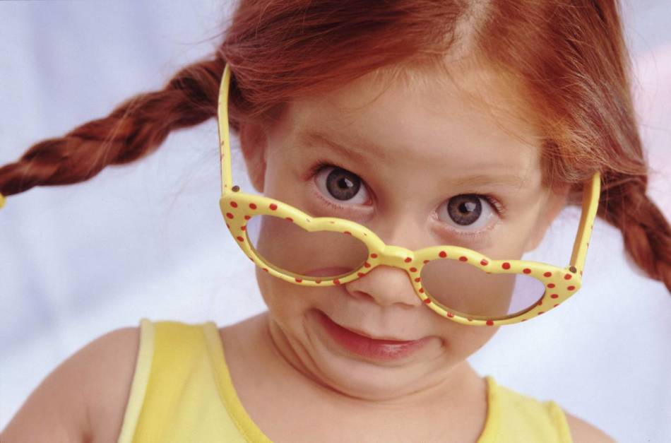 Girl with glasses