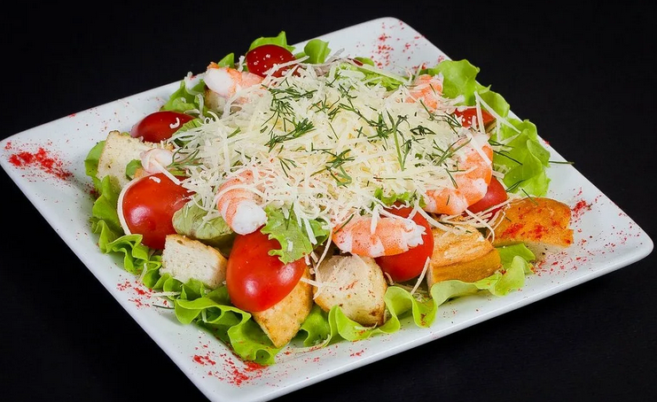Идеальный салат цезарь — caesar salad
