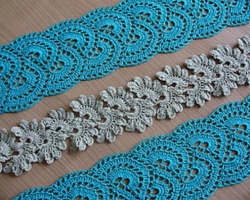 Crochet ribbon lace - how to knit? Ribbon lace: patterns, ideas