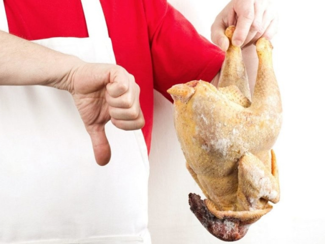 Bagaimana cara memahami bahwa daging ayam atau fillet ayam memburuk?