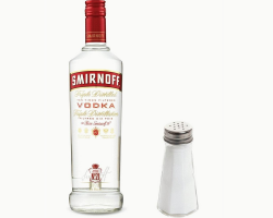 Vodka s soljo: od tistega, kar pomaga, kako uporabljati drisko, z zastrupitvijo, črevesno okužbo, mrazom, pregledi