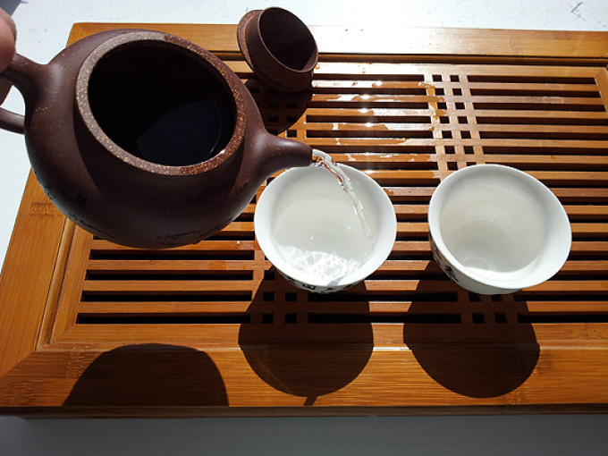 Correct temperature for brewing tea puer