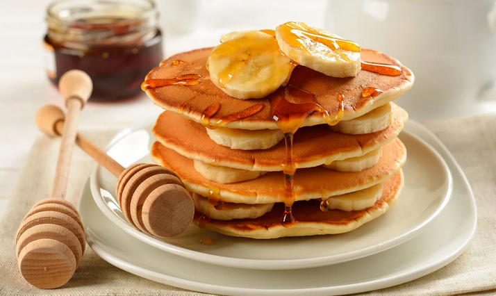 Pancakes - healthy breakfast for men