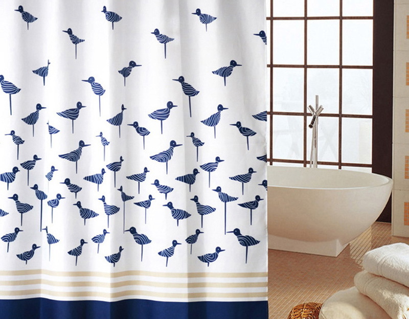 Original bathroom curtains on AliExpress