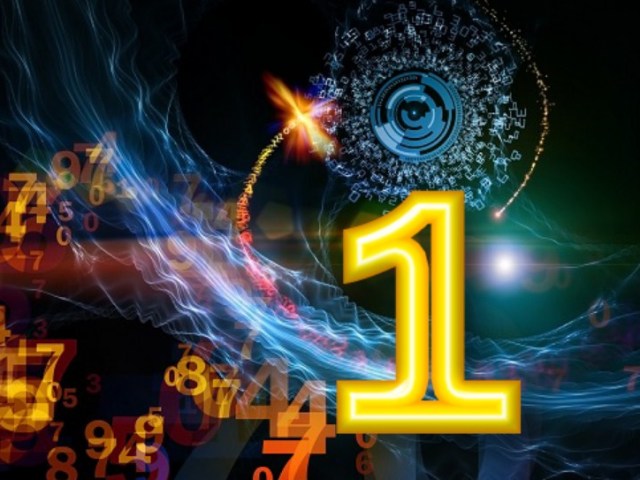 The value of the number 1 in numerology, magic, human life