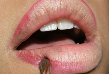 Make -up -Lippen