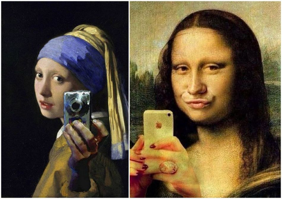 Generation of a selfie