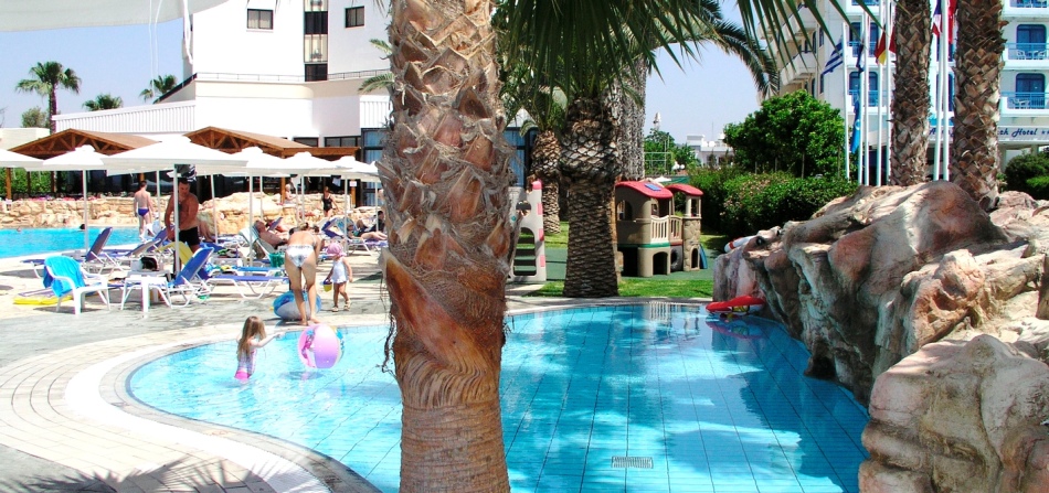 Children's pool at the Pavlo Napa Beach 4*, Ayia-Napa, Cyprus hotel