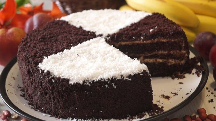 Вкусный шоколадный торт «на раз, два, три»