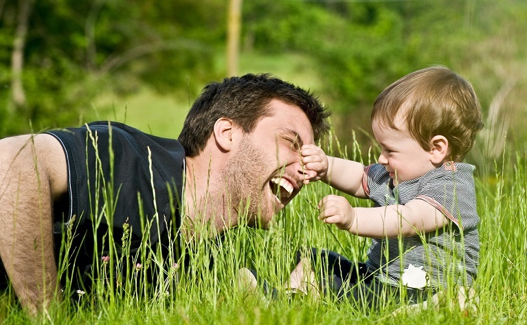 Padre felice