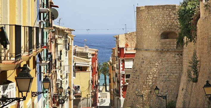 Villajoyosa (Villajoyosa), Costa Blanca, España