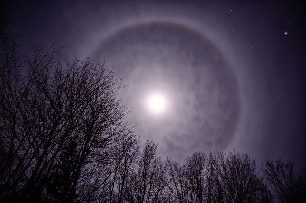 Why is the lunar rainbow dreaming?