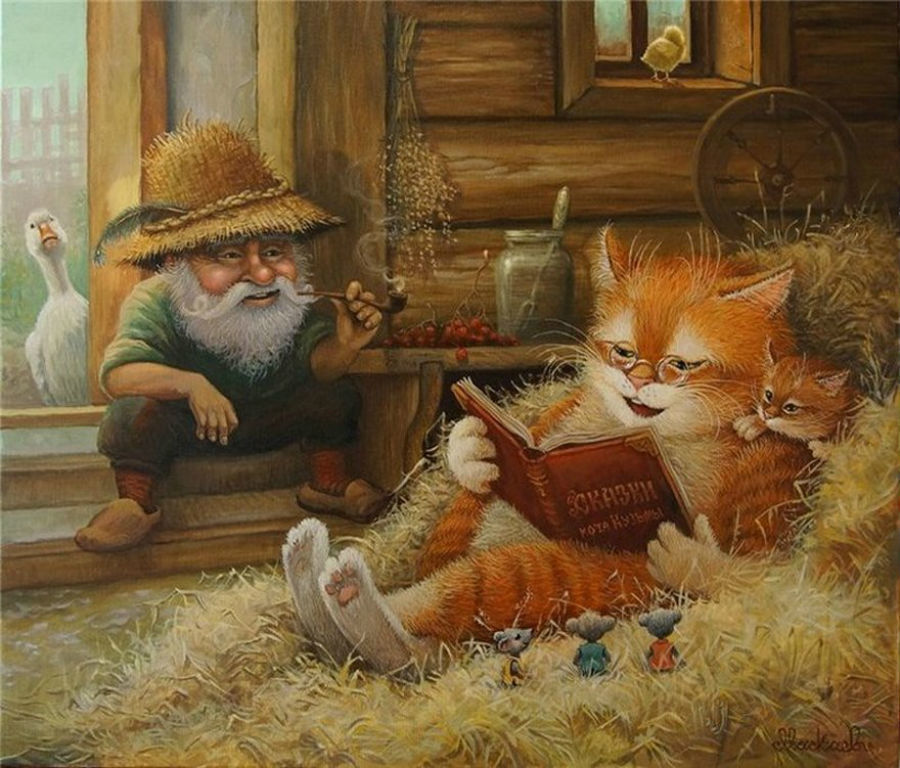 Cat in Boots - Folk Tale - Transisi
