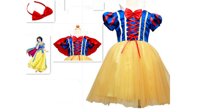 Costume de carnaval de Blanche-Neige