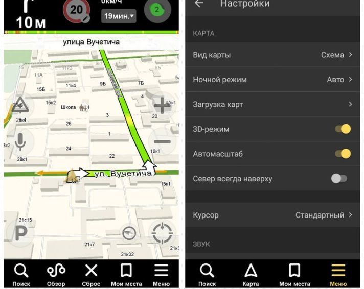 Yandex-Navigator ou Google