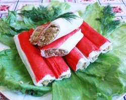 What to cook from crab sticks? Recipes for making salads and snacks from crab sticks