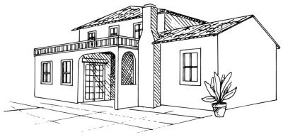 Как нарисовать дом: поэтапное описание рисунка дома своими руками (115 фото)
