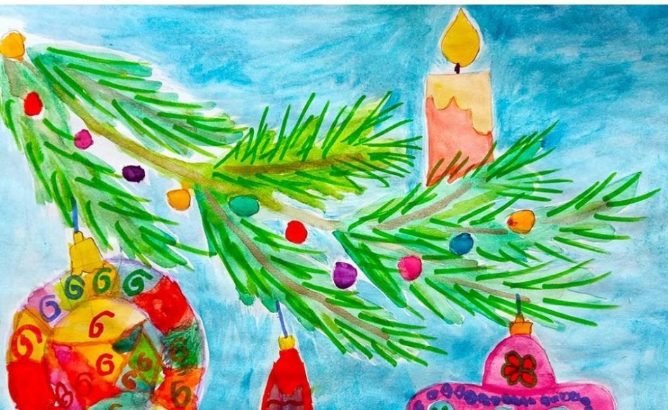A gyermekek rajzai az új évre - Galéria