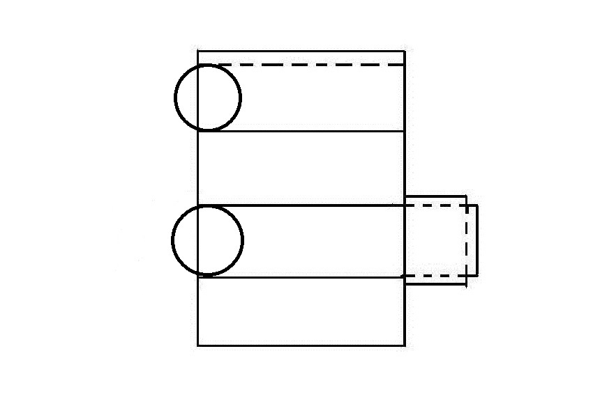Схема телефонной будки из бумаги