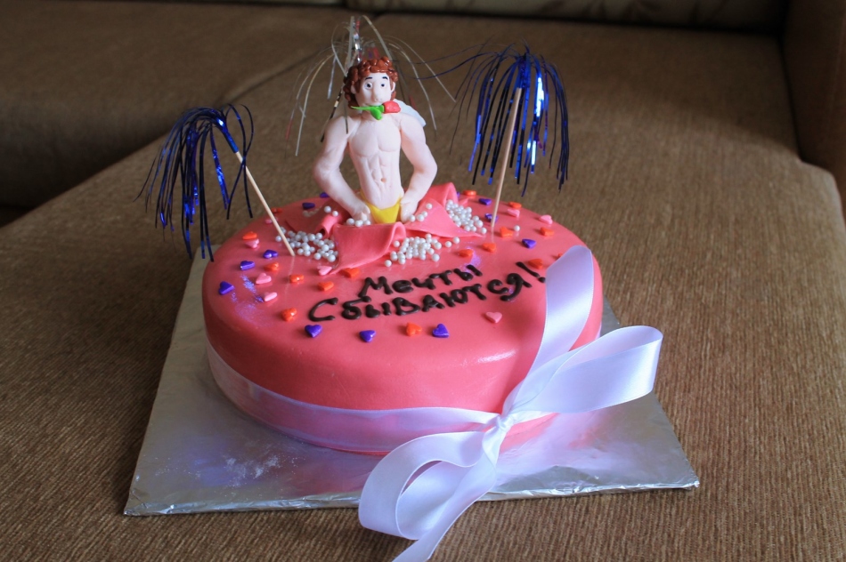Торт для празднования девичника