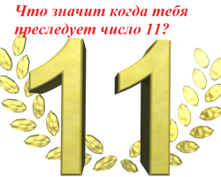 What does it mean when you are haunted by the number 11: signs, superstition, mysticism. Number 11 - happy or not?