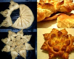 How to fashion beautiful buns of various shapes from yeast dough: methods, tips, step -by -step instructions, photos, videos