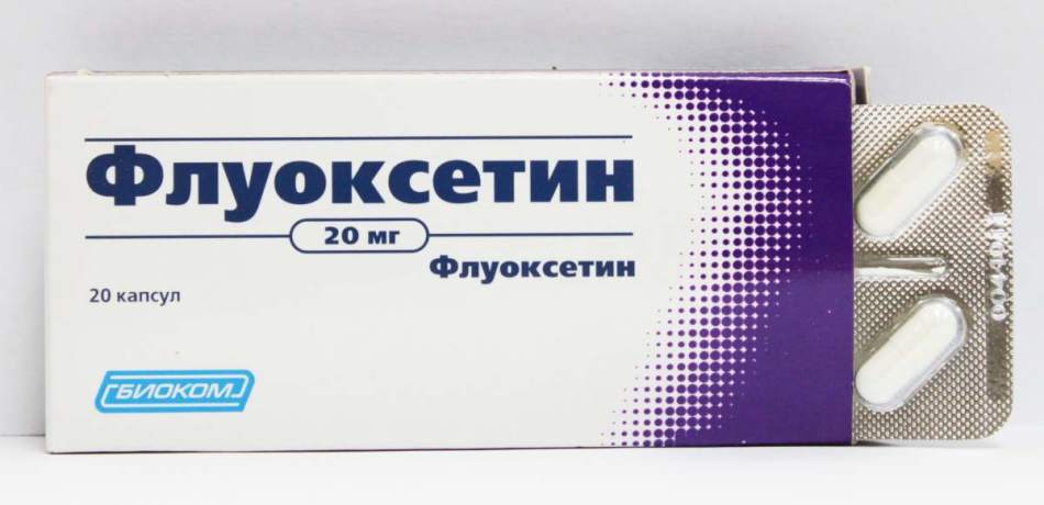 Fluoxetine - médicament pour le traitement de l'angedonie
