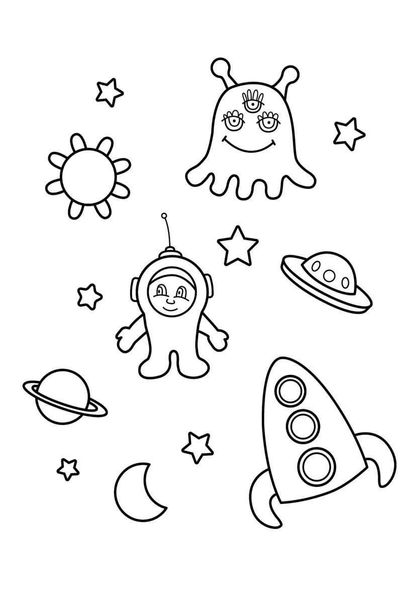 Оформление ко дню космонавтики шаблоны. Космос раскраска для детей. Раскраски космосля детей. Раскраска. В космосе. Космические раскраски для детей.