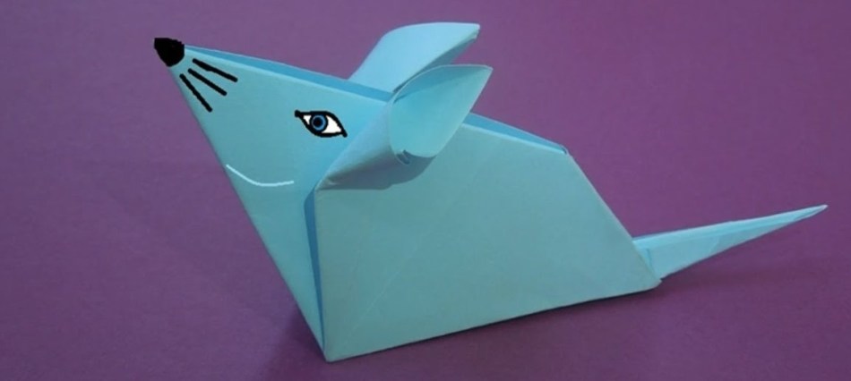 Мышка оригами