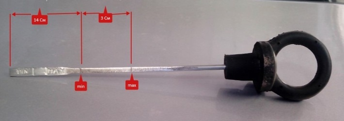 Oil level in automatic transmission