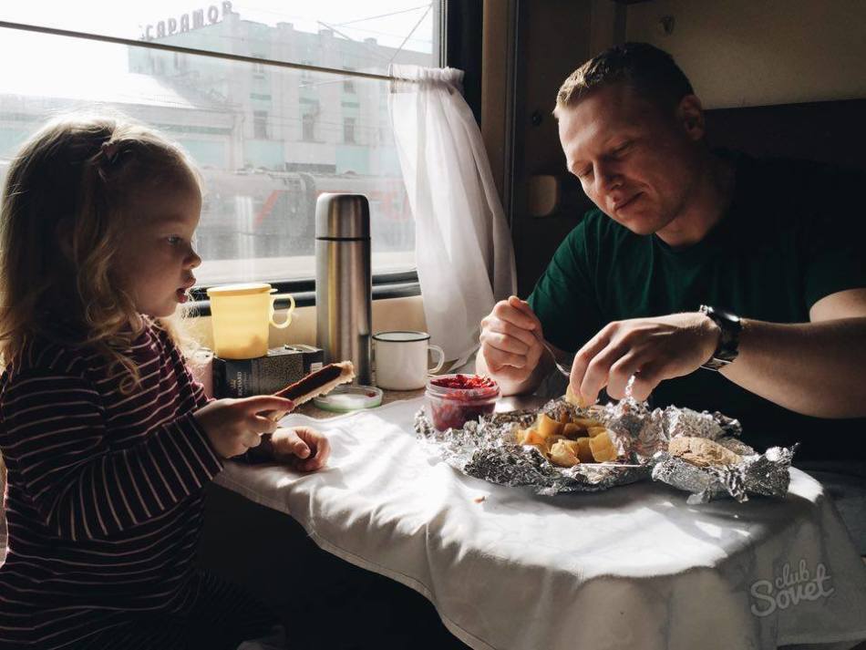 Que prendre dans un train pour manger?