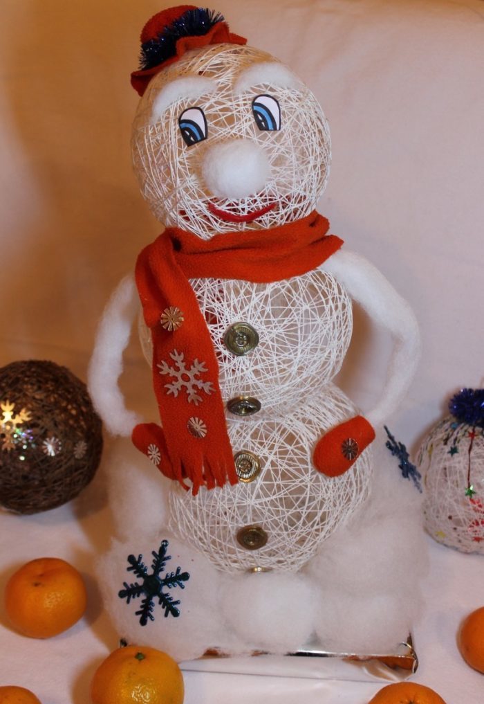 Decor Snowman's Decor môže byť taký, aký sa vám páči