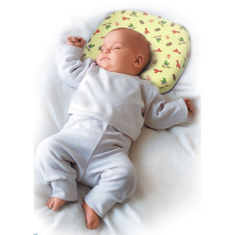 Ортопедическая подушка для новорожденных младенцев бабочка: как пользоваться?