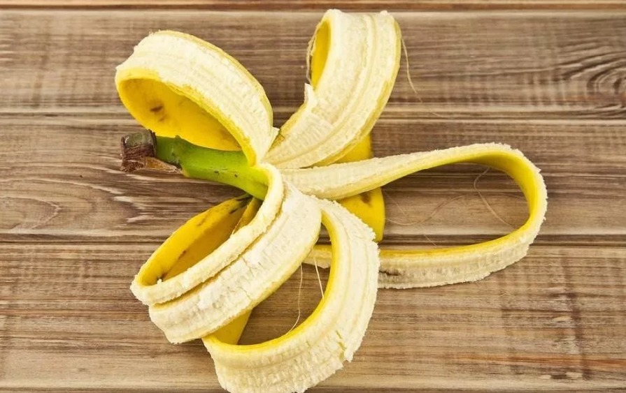 La peau d'une banane