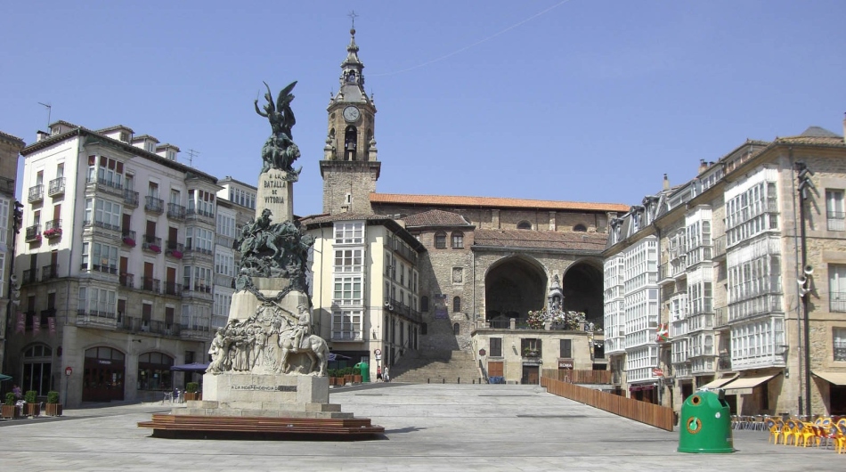 Szűz Mária Blanca, Vitoria Gasteiz, baszk ország