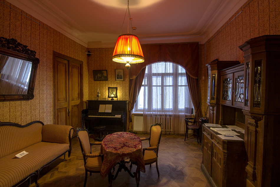 Small living room of Bulgakov’s museum - here it is really not very spacious