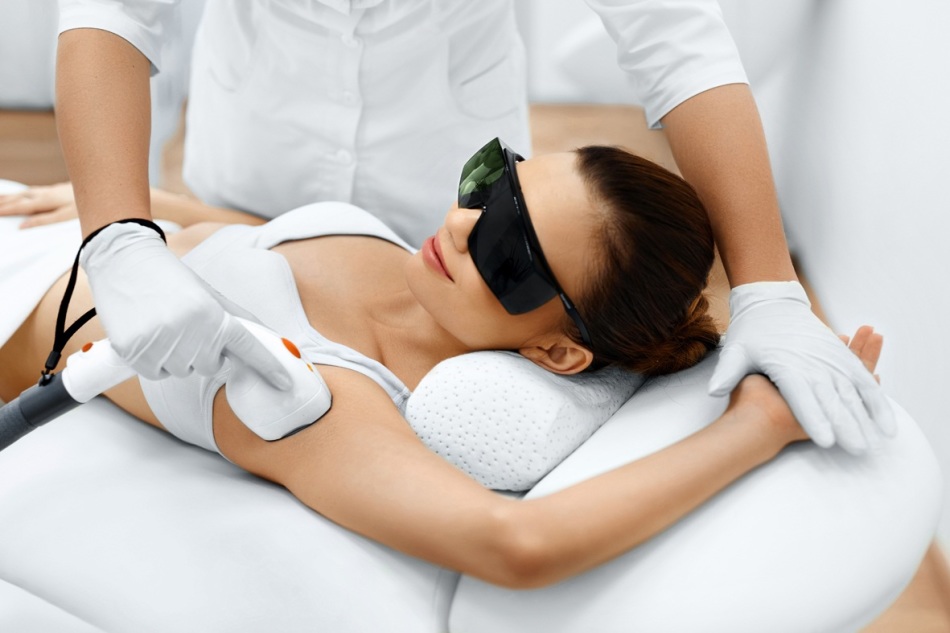 Laser hair removal brunetics removes hair faster than blondes