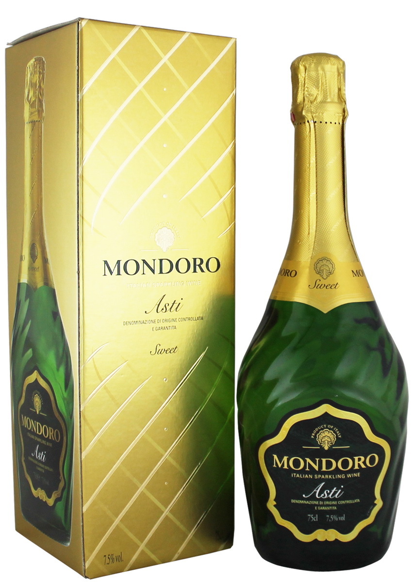 Champagne Asti Mondoro creerà un umore per il nuovo anno