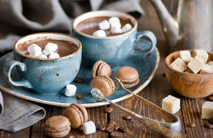 Cacao avec marshmallo