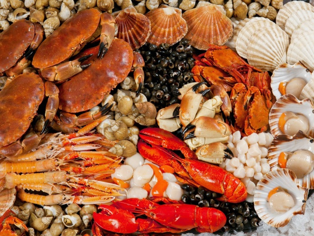 Калорийность мяса, рыбы и морепродуктов: таблица калорийности на 100 граммов
