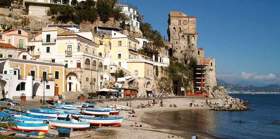Chetara, the Amalfitan coast of Italy