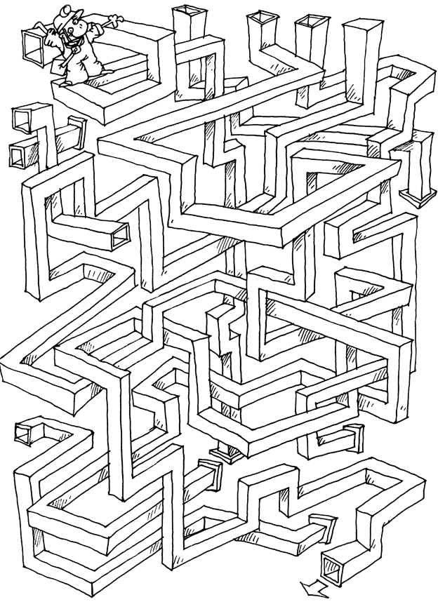 Hry - hlavy pro dospělé - Labyrinths