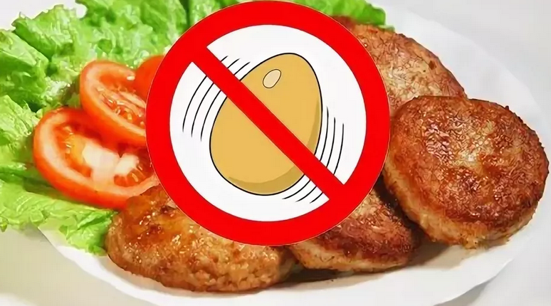 Egg in minced meat can be replaced